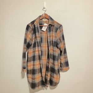 ADORA Plaid Shacket